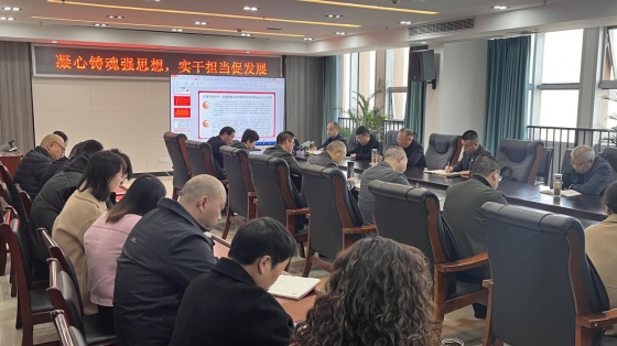 市投发集团挂联领导讲党课