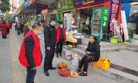 市投发集团与市城管部门 联合开展“街长