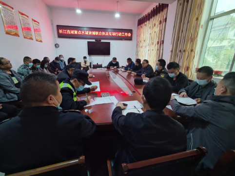 亭子湖开展禁渔期联合执法专项行动