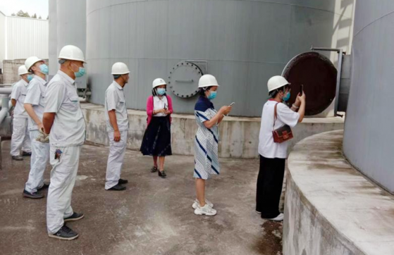 市发改委 财政局  农发行联合检查组 到粮储公司开展空罐验收工作