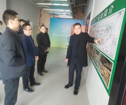 利州区商务局副局长王红军赴资博股份公司调研