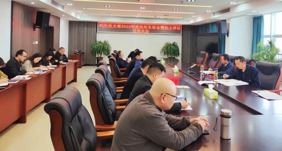 <b>市农发集团机关党支部组织召开2022年度组织生活会暨民主评议党员会议</b>