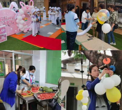 四川广元军粮供应有限公司到上西幼儿园 开展庆祝“六一”活动