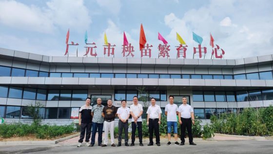 国家杂交水稻工程技术研究中心成都分中心考察广元市秧苗繁育中心