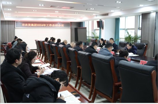 <b>市农发集团召开2024年度工作总结大会</b>
